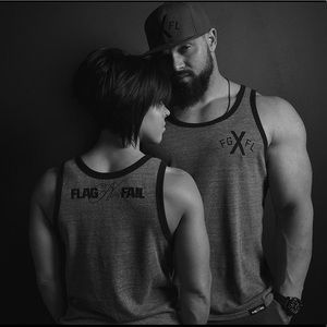 FlagNorFail Unisex tank 🖤